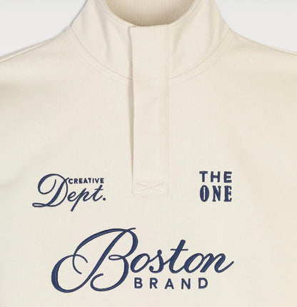 BOSTON SUDADERA CUELLO CHIMENEA BOTONES