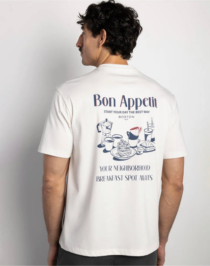 BOSTON CAMISETA CONFORT "BON APPETIT