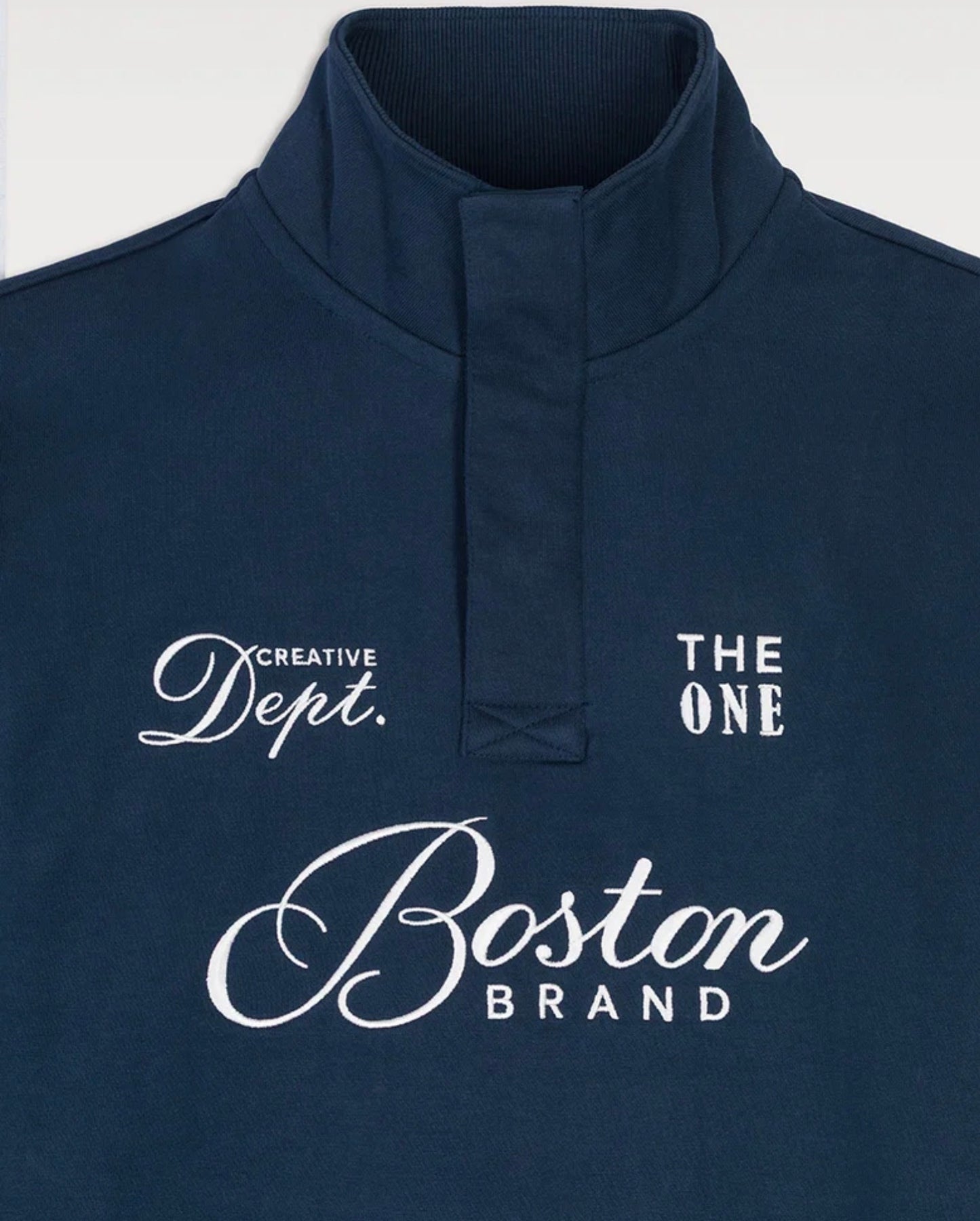 BOSTON SUDADERA CUELLO CHIMENEA BOTONES