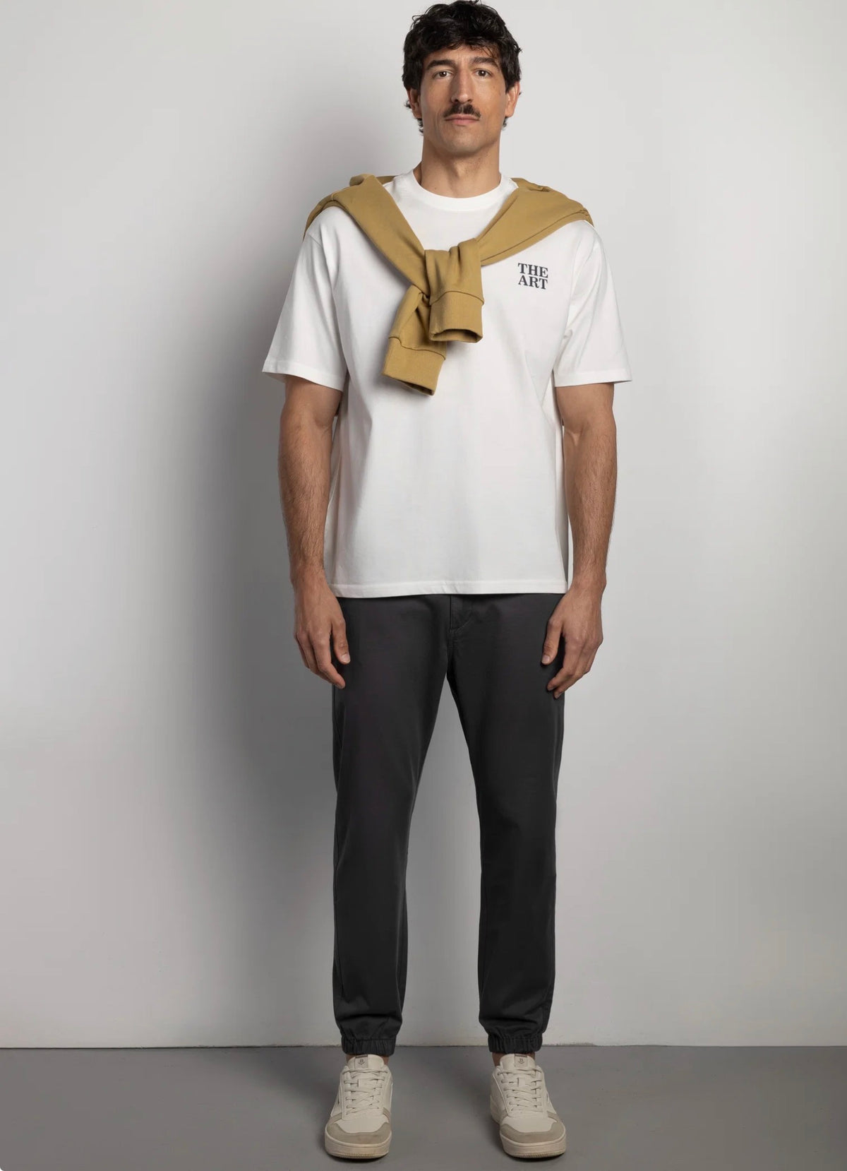 BOSTON PANTALÓN ALGODÓN JOGGER AZUL PETROLEO