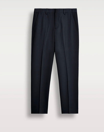 BOSTON PANTALÓN TRAJE SLIM FIT LISO AZUL MARINO