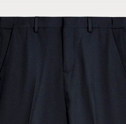 BOSTON PANTALÓN TRAJE SLIM FIT LISO AZUL MARINO
