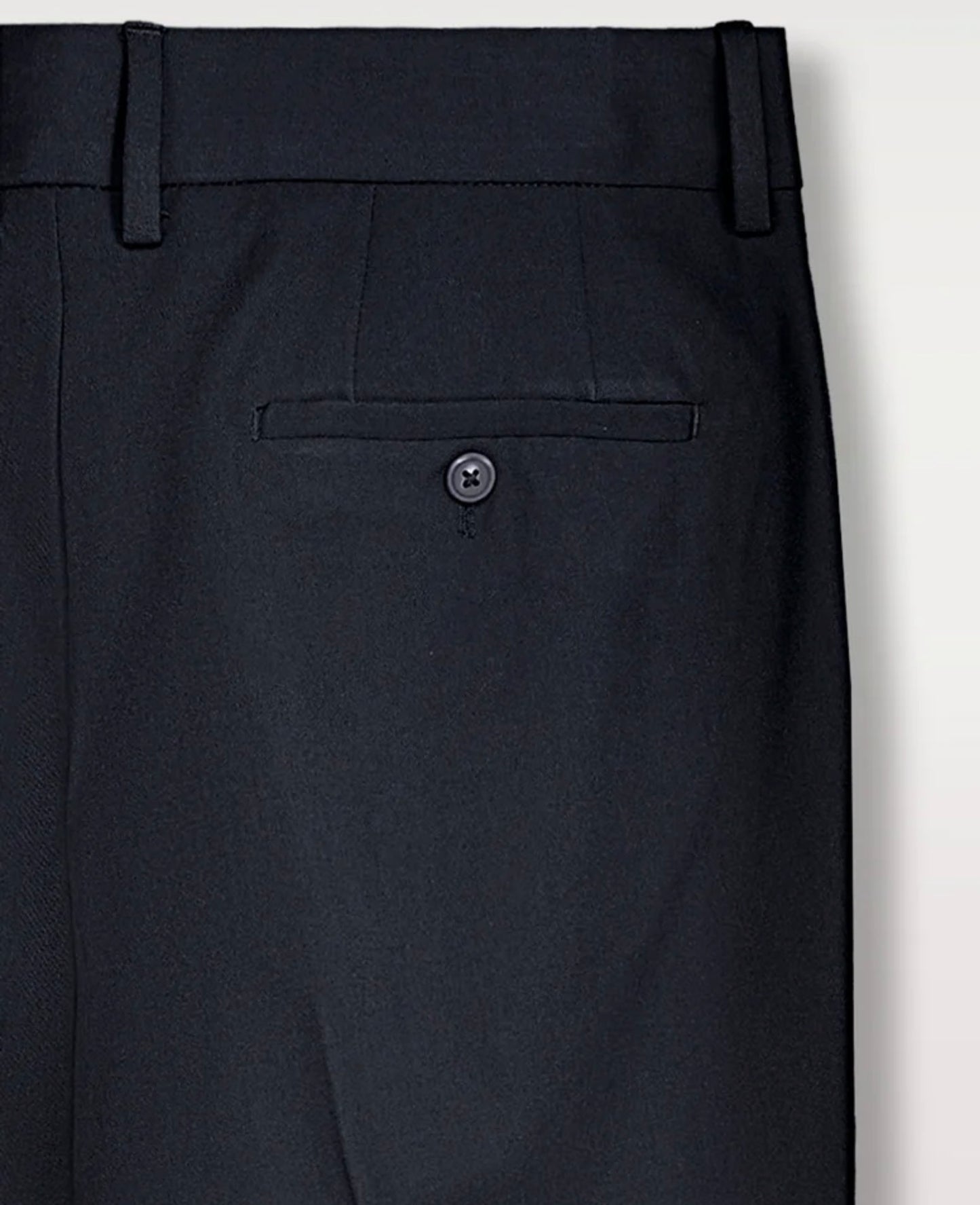 BOSTON PANTALÓN TRAJE SLIM FIT LISO AZUL MARINO