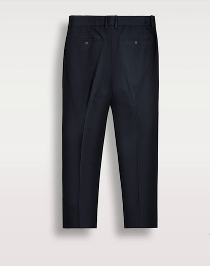 BOSTON PANTALÓN TRAJE SLIM FIT LISO AZUL MARINO
