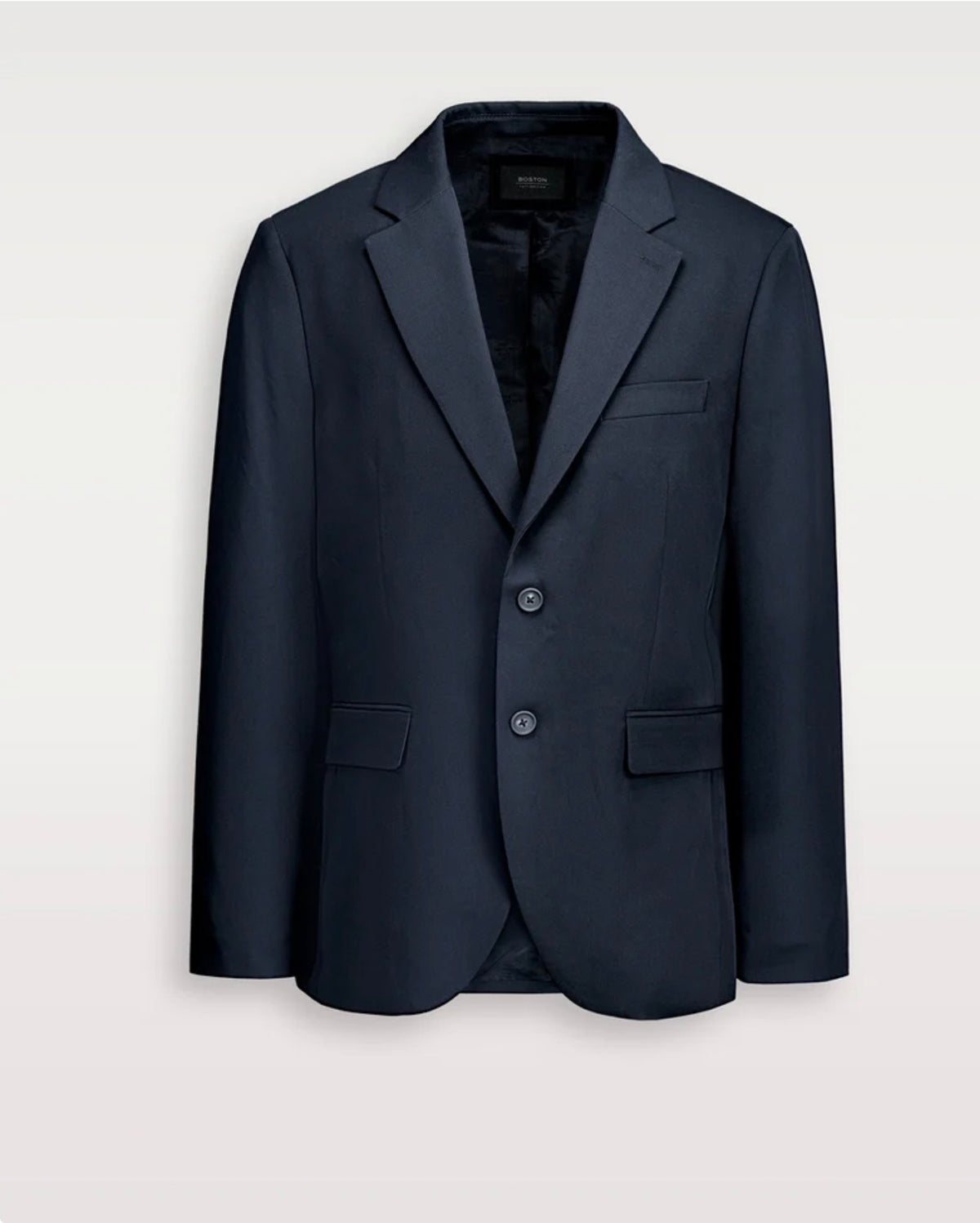 BOSTON AMERICANA TRAJE SLIM FIT LISO MARINO