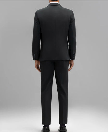 BOSTON PANTALÓN TRAJE SLIM FIT LISO VERDE