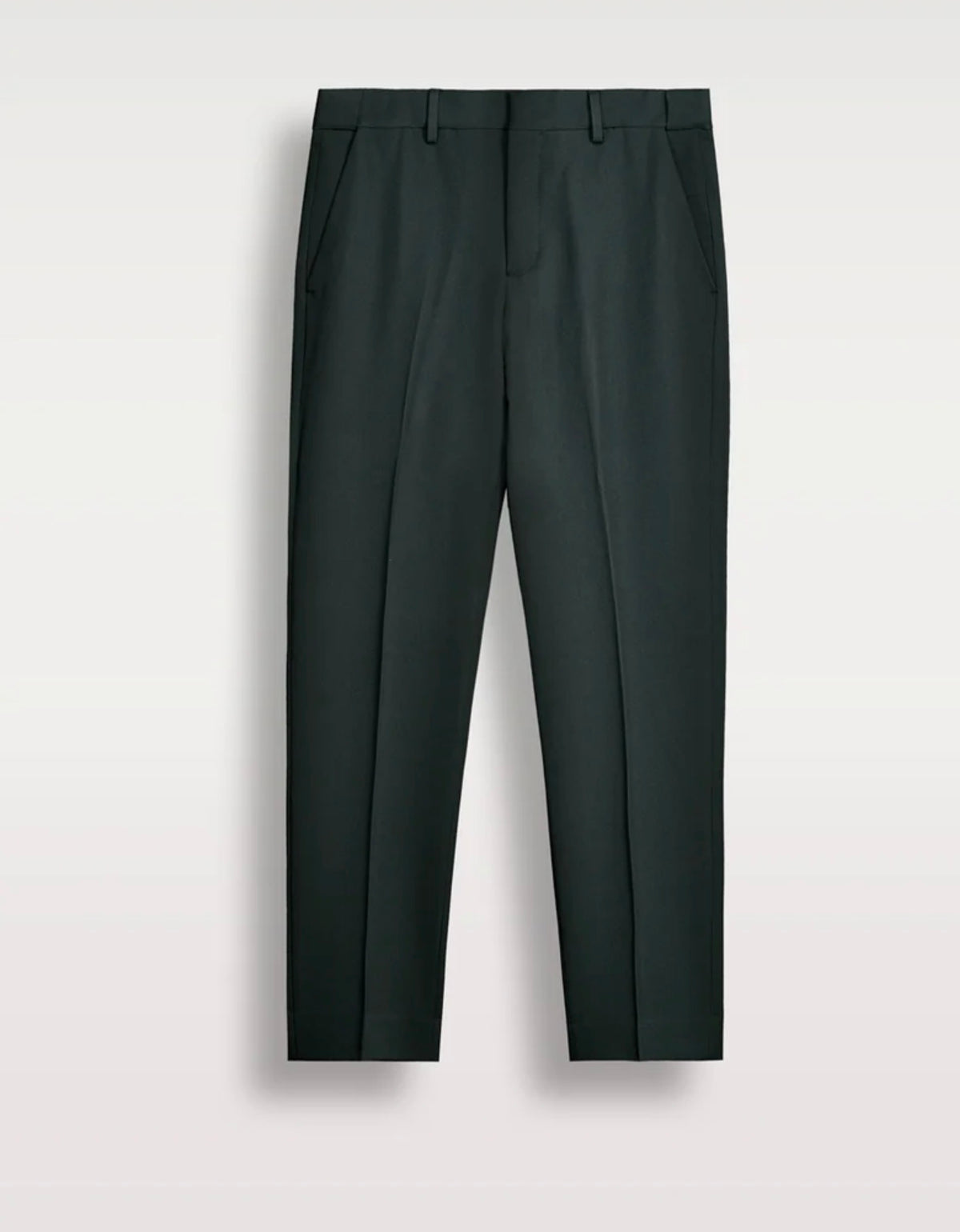 BOSTON PANTALÓN TRAJE SLIM FIT LISO VERDE