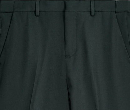 BOSTON PANTALÓN TRAJE SLIM FIT LISO VERDE