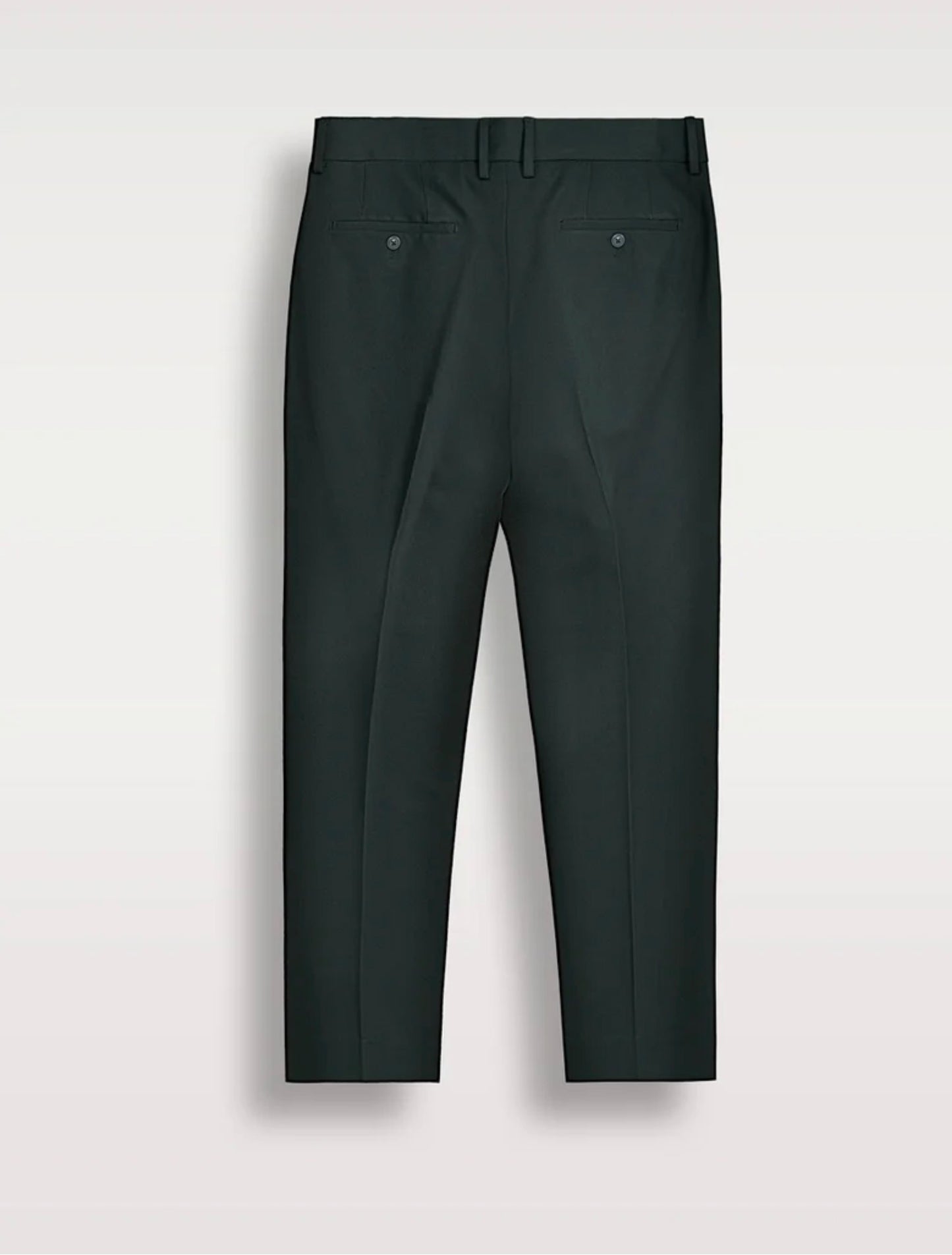 BOSTON PANTALÓN TRAJE SLIM FIT LISO VERDE