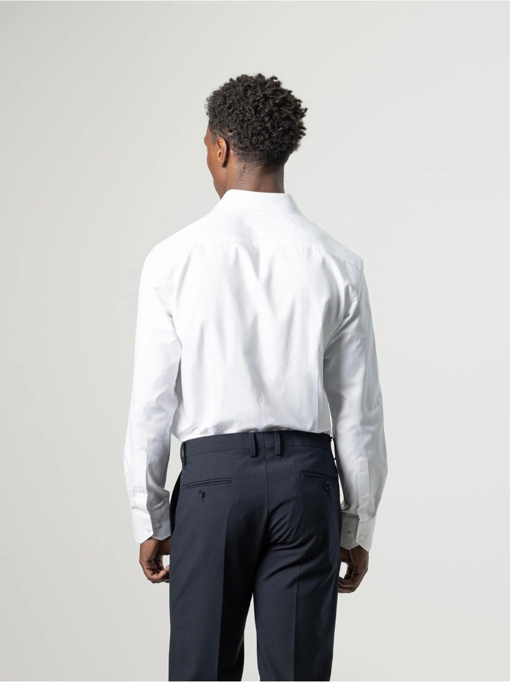 PUROEGO CAMISA TWILL VESTIR BLANCA
