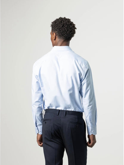 PUROEGO CAMISA TWILL VESTIR AZUL CELESTE