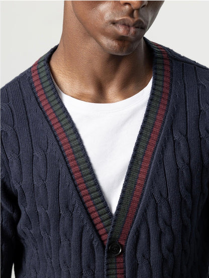 PUROEGO CÁRDIGAN UNIVERSITY MARINO