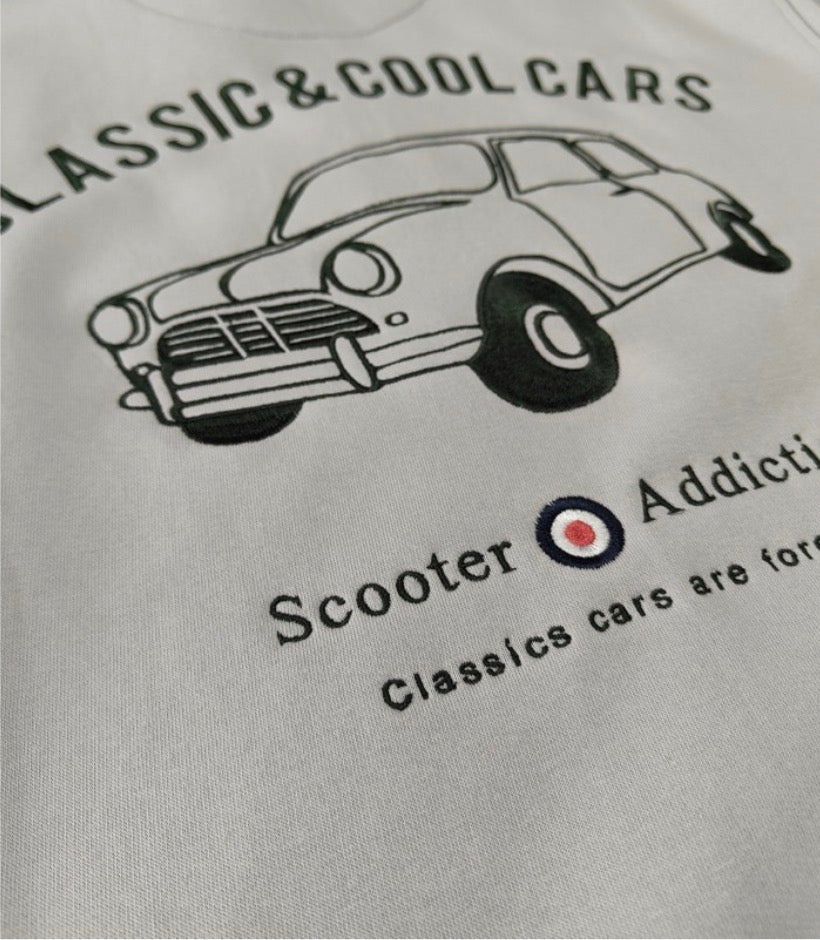 SCOOTER MOTOR GRIS CLARO