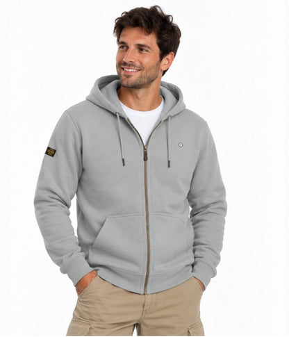 SCOOTER THE END FULL ZIP GRIS