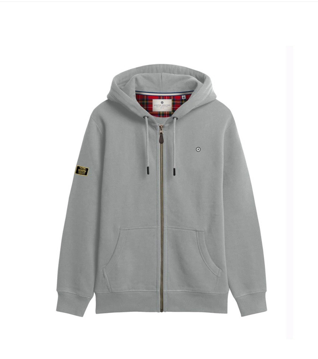 SCOOTER THE END FULL ZIP GRIS
