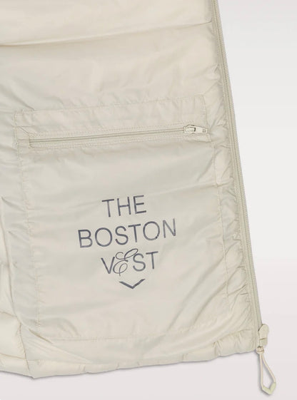 BOSTON CHALECO ACOLCHADO LIGERO CRUDO