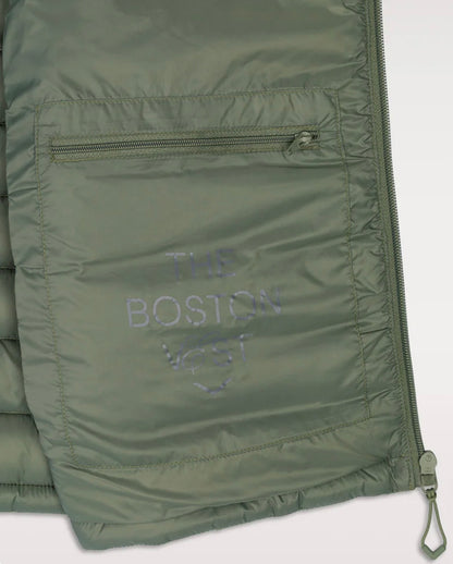 BOSTON CHALECO ACOLCHADO LIGERO VERDE