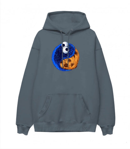 TYS SUDADERA CAPUCHA YING YANG COOKIE