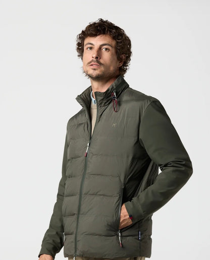 WILLIOT CHAQUETA TÉCNICA HÍBRIDA VERDE
