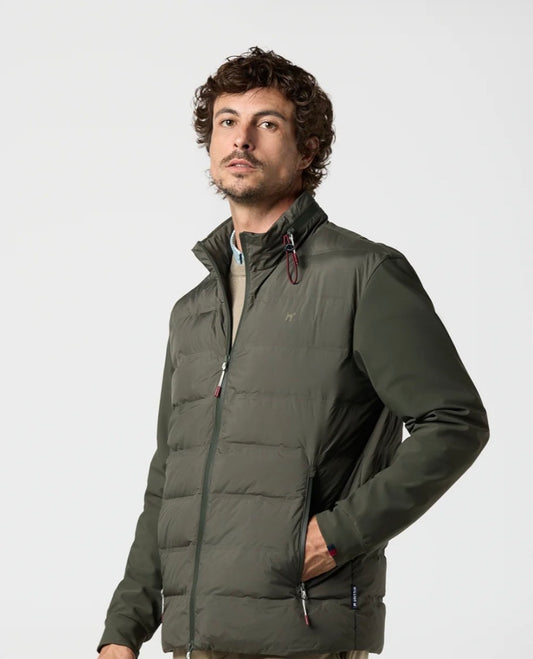 WILLIOT CHAQUETA TÉCNICA HÍBRIDA VERDE