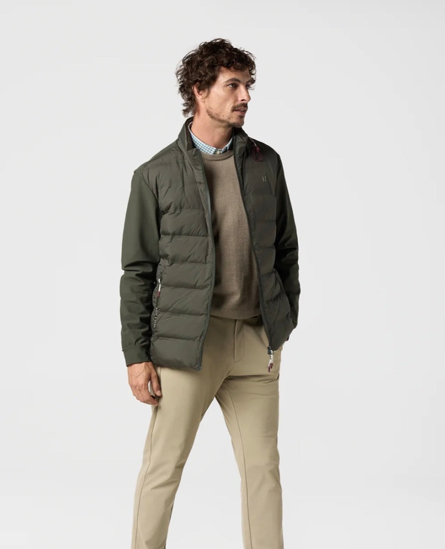 WILLIOT CHAQUETA TÉCNICA HÍBRIDA VERDE