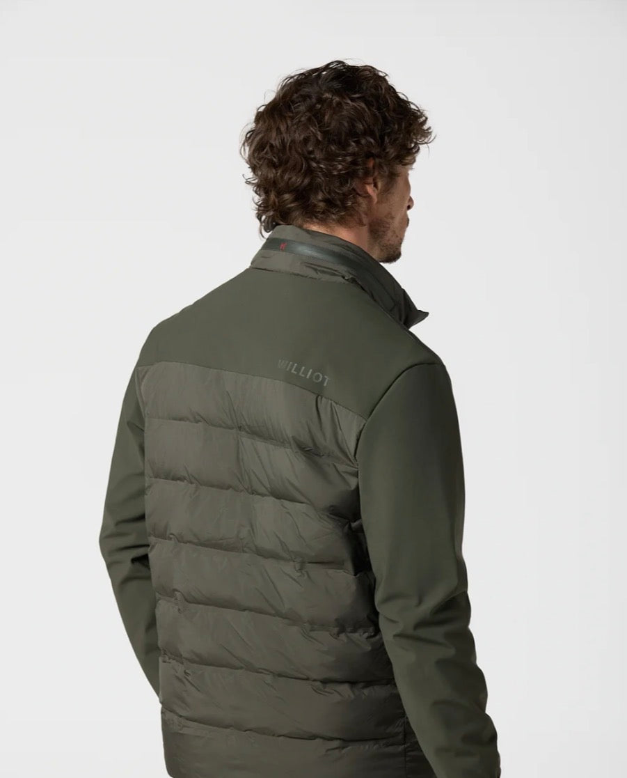 WILLIOT CHAQUETA TÉCNICA HÍBRIDA VERDE