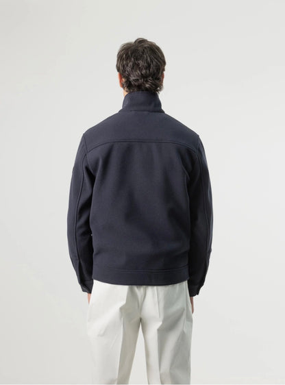 PUROEGO CAZADORA HARRINGTON BOLSILLOS MARINO