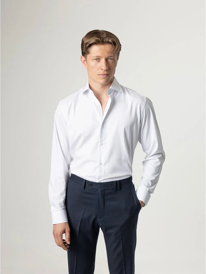 PUROEGO CAMISA VESTIR WATERPROOF BLANCA