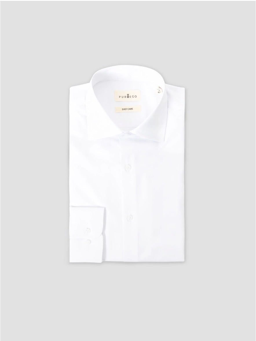 PUROEGO CAMISA VESTIR WATERPROOF BLANCA