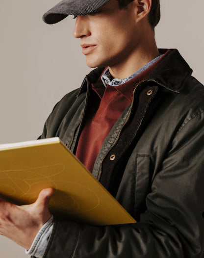 BOSTON CHAQUETÓN FUNCIONAL ENCERADO