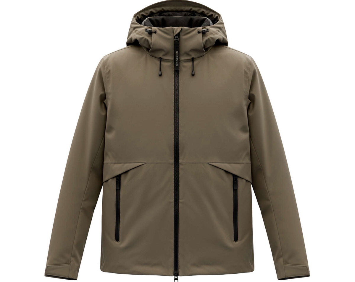 BOSTON PARKA CORTA ACOLCHADA MOKA