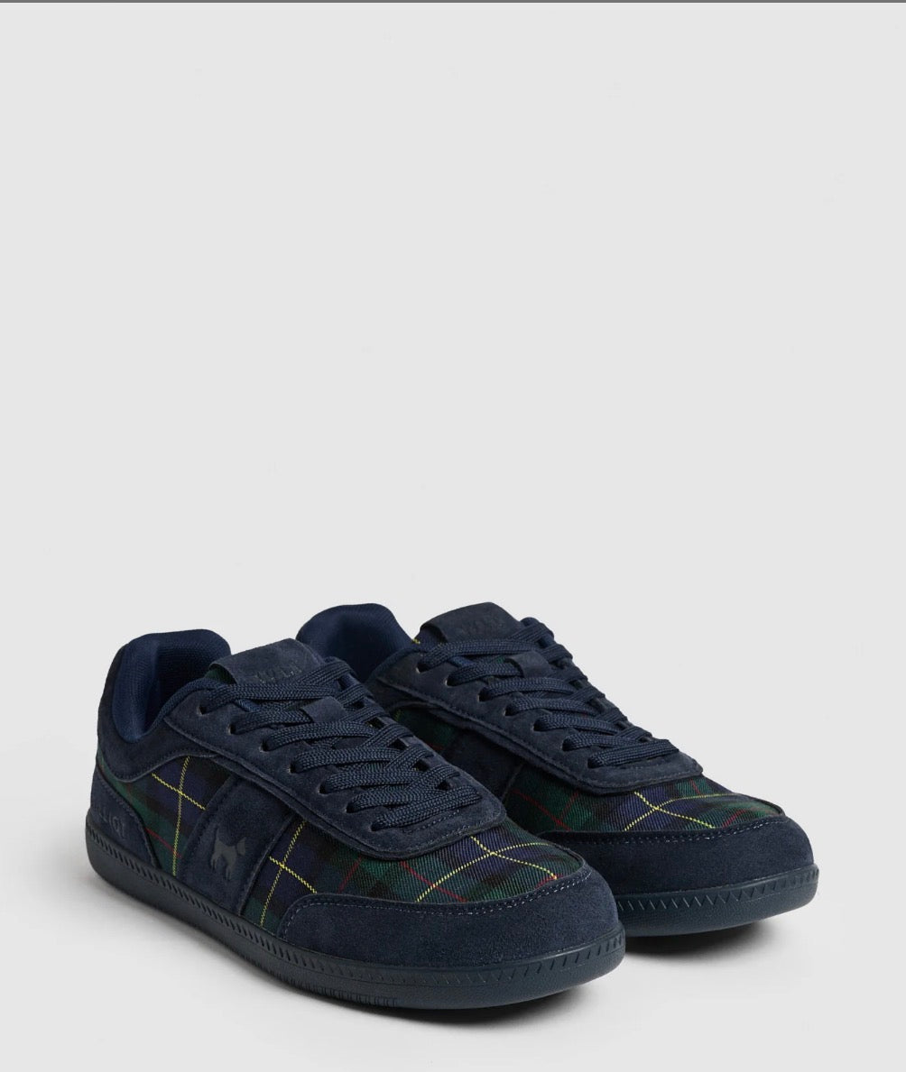 WILLIOT SNEAKER TARTÁN AZUL