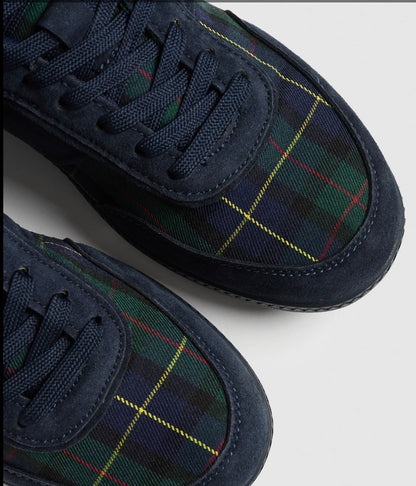 WILLIOT SNEAKER TARTÁN AZUL