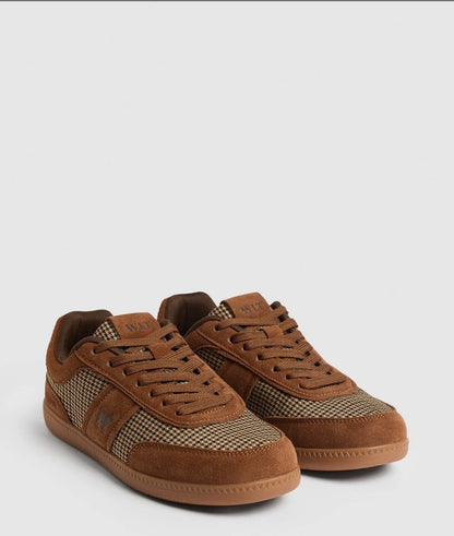 WILLIOT SNEAKER TARTÁN CAMEL