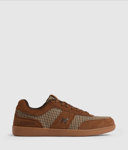 WILLIOT SNEAKER TARTÁN CAMEL