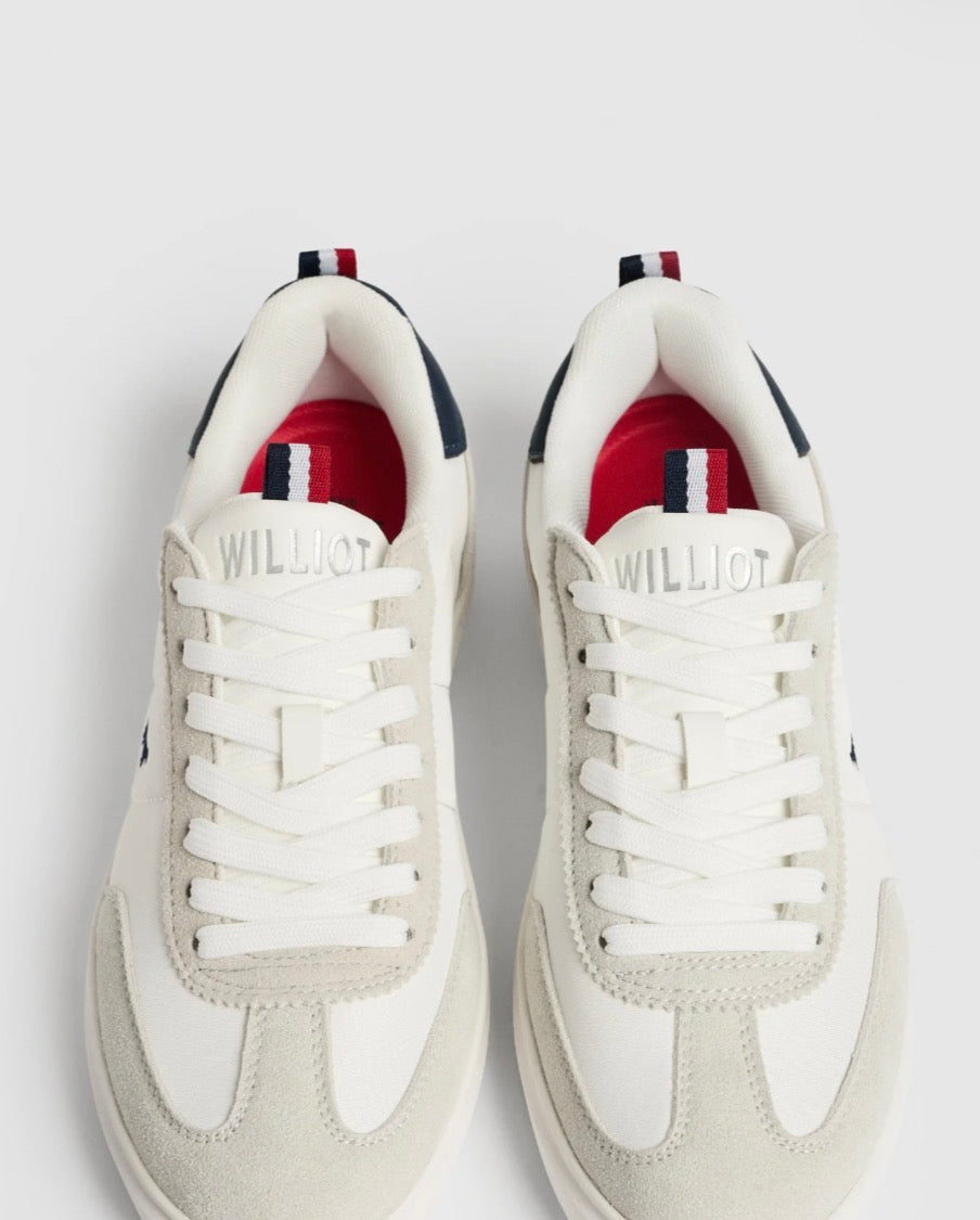 WILLIOT SNEAKER AGASSI BLANCO