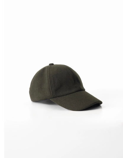 PUROEGO GORRA LANA VERDE OSCURO