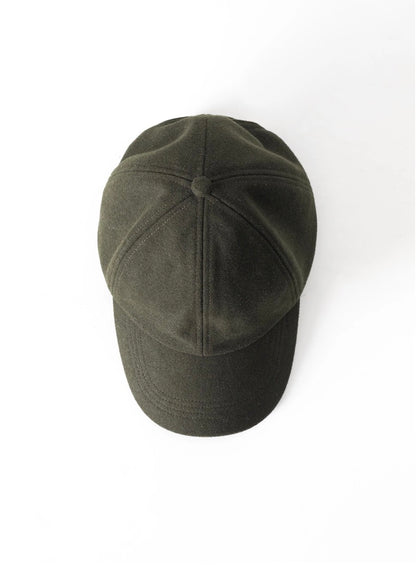 PUROEGO GORRA LANA VERDE OSCURO