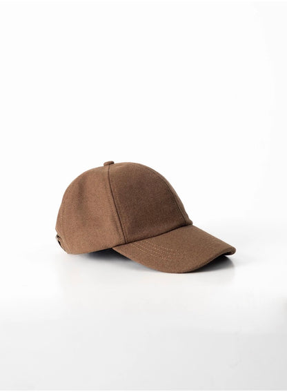 PUROEGO GORRA LANA CAMEL
