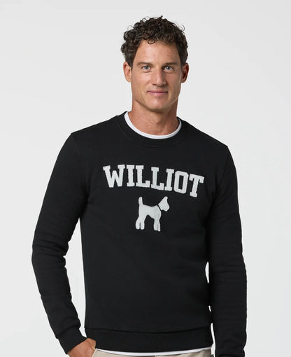 WILLIOT SUDADERA PARCHE NEGRO
