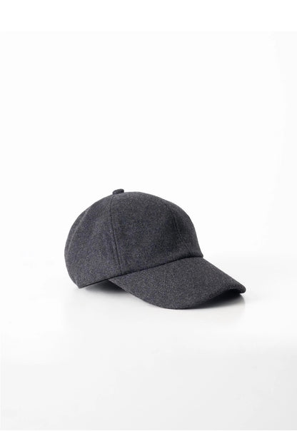 PUROEGO GORRA LANA GRIS OSCURO