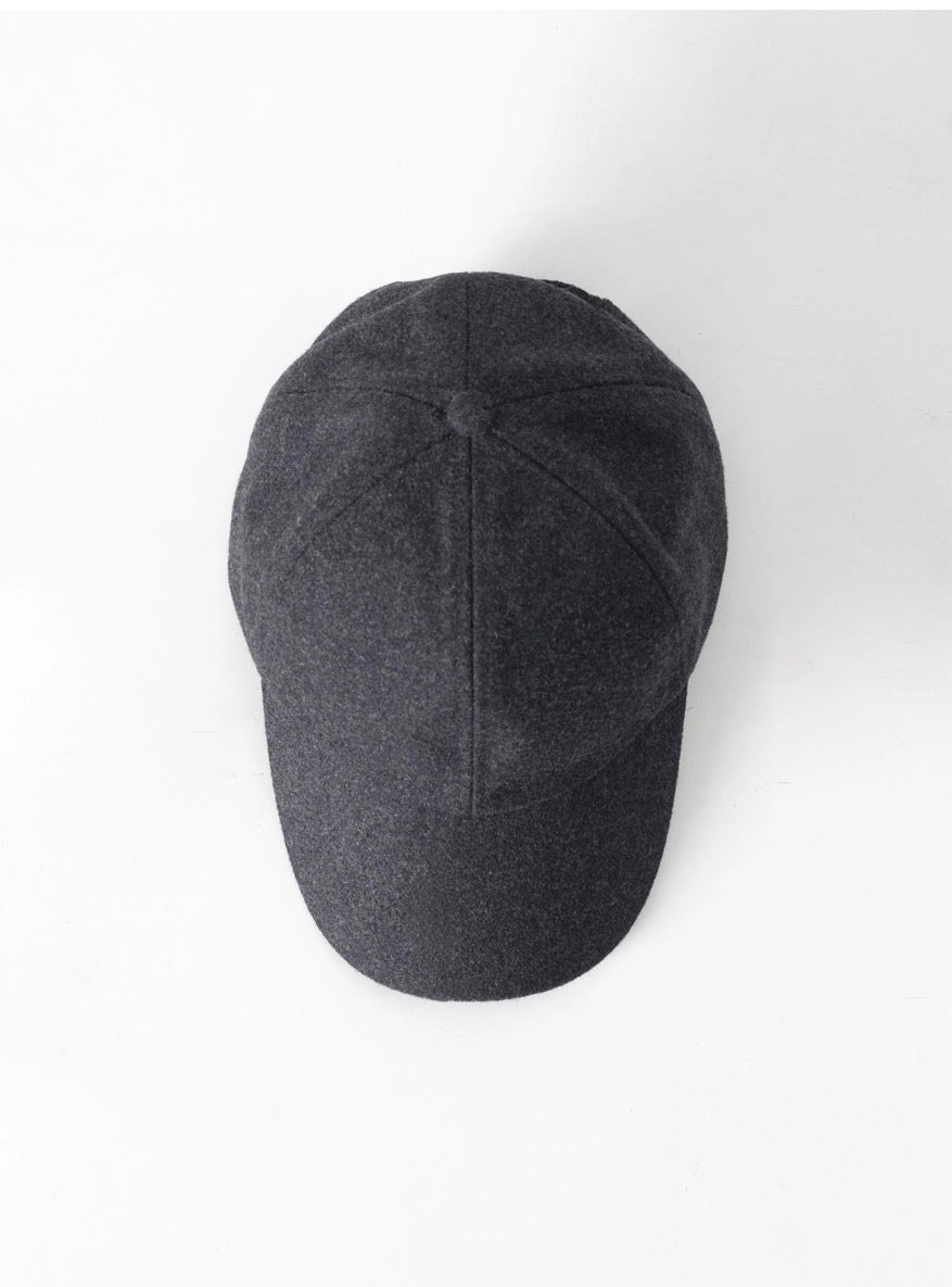 PUROEGO GORRA LANA GRIS OSCURO