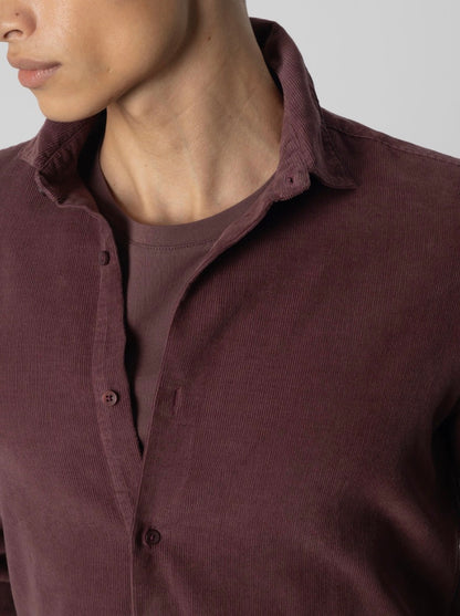 PUROEGO CAMISA MICROPANA BURDEOS