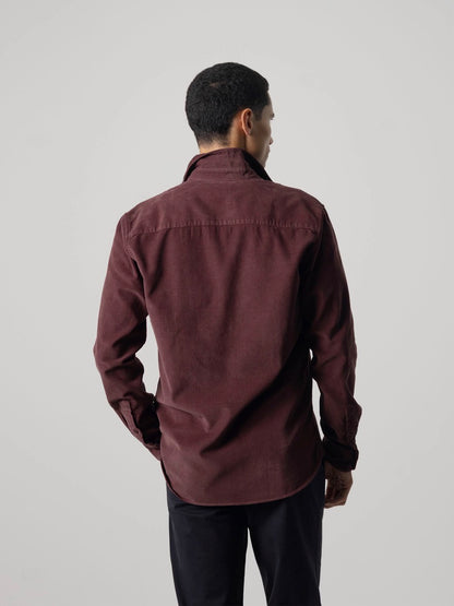 PUROEGO CAMISA MICROPANA BURDEOS