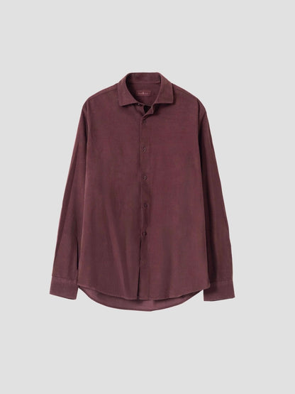 PUROEGO CAMISA MICROPANA BURDEOS