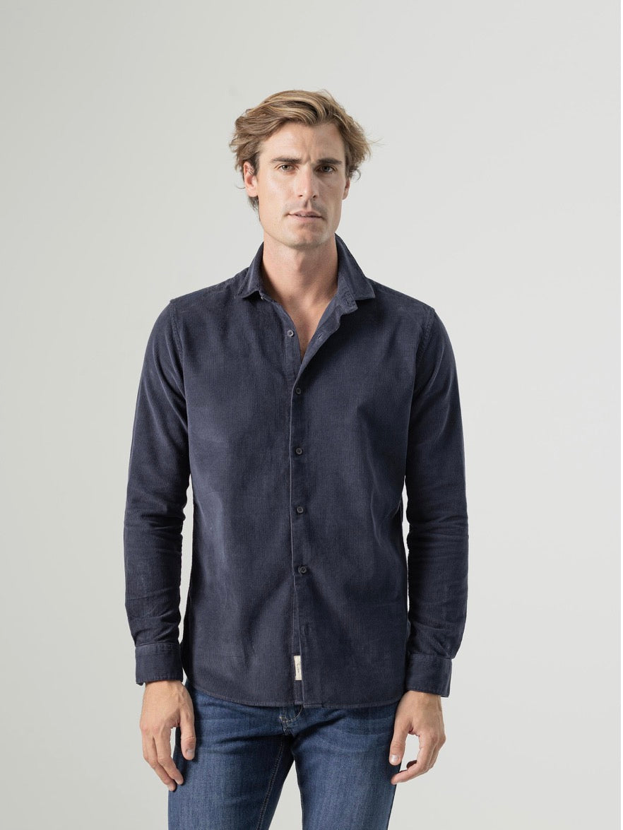 PUROEGO CAMISA MICROPANA MARINO