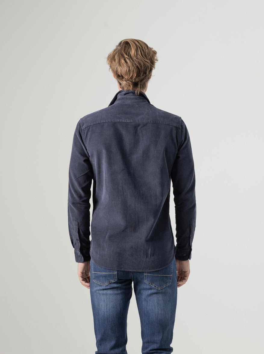 PUROEGO CAMISA MICROPANA MARINO