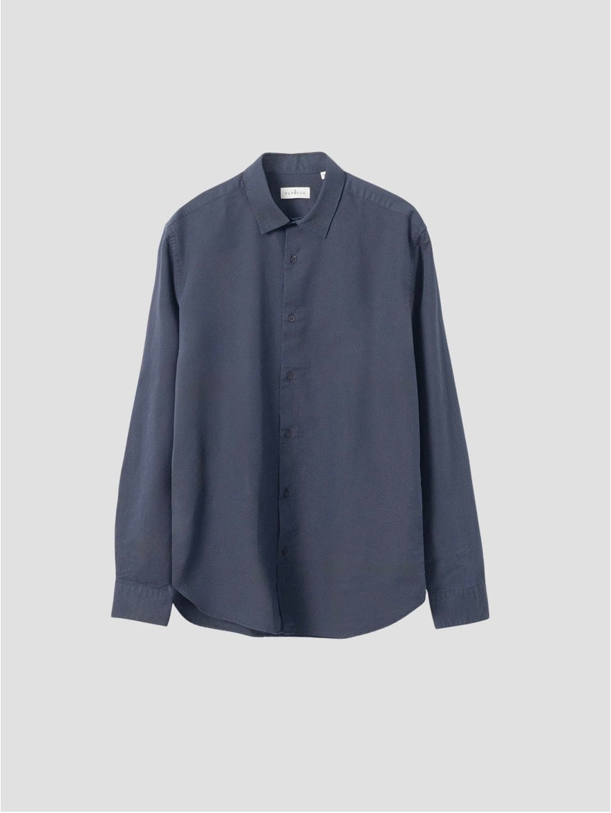 PUROEGO CAMISA MICROPANA MARINO